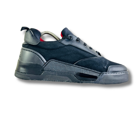 CHRISTIAN LOUBOUTINE AURELIAN FLAT BLACK