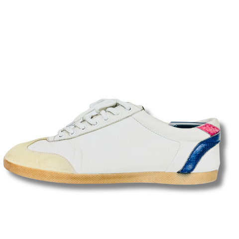 GUCCI LEATHER SNEAKER - Kicksterr