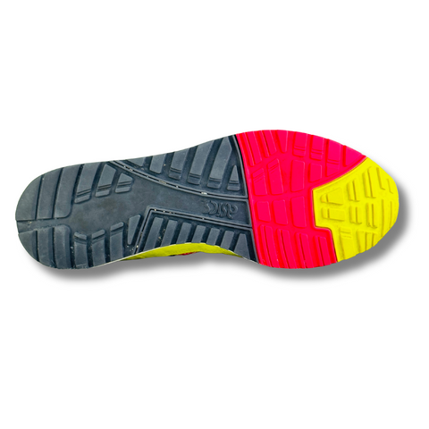 ASICS GEL SAGA YELLOW BLACK SHOES