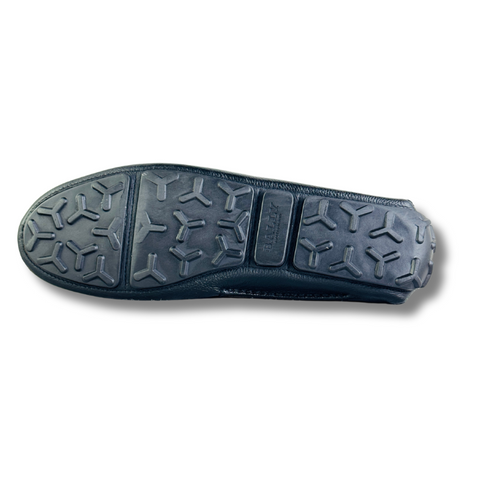 BALLY PEARCE STRIPE-TRIM LOAFER