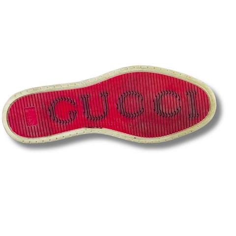 GUCCI GG MARMONT LEATHER SNEAKER