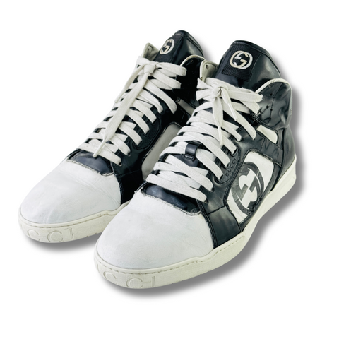 GUCCI GG MARMONT LEATHER SNEAKER