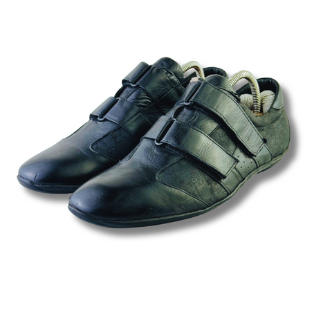 GUCCI BLACK LEATHER SHOES