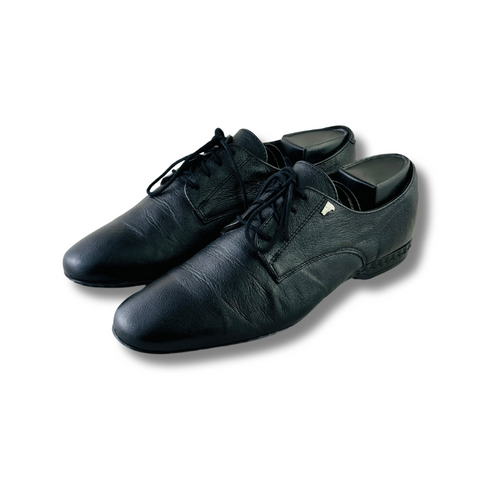VERSACE MENS LEATHER OXFORD