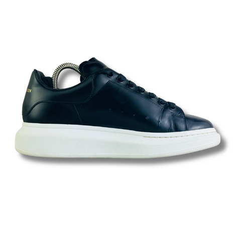 ALAXANDER MCQUEEN BLACK LEATHER