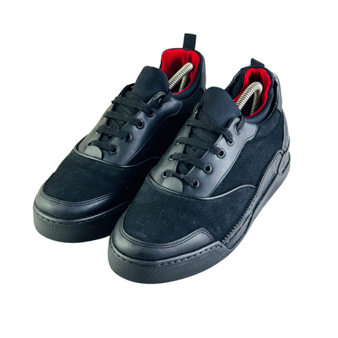 CHRISTIAN LOUBOUTINE AURELIAN FLAT BLACK