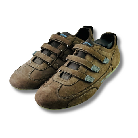 SKETCHERS BROWN LEATHER